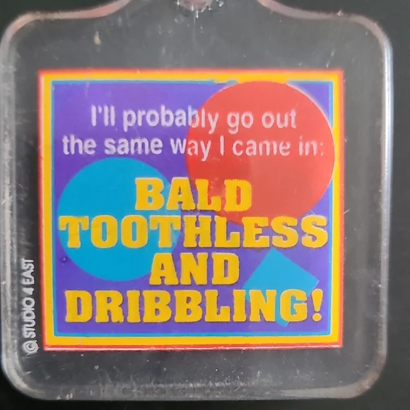 Keychain with Humorous Quote - Picture 3 of 4